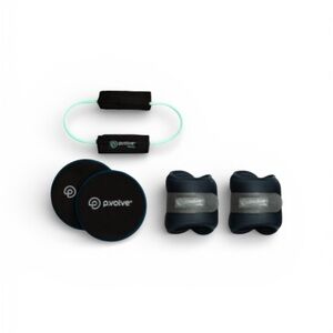 P. Volve Teal Bundle, Gliders, gloves, ankle weights, & ankle bands